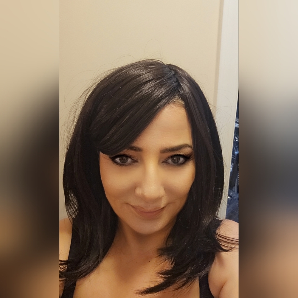 Sleek Black Women's Wig